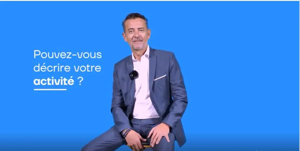 Interview vidéo d’un chef d’entreprise publiée sur LinkedIn