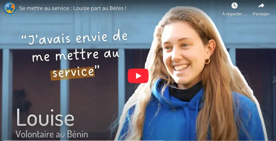 Louise, volontaire au Bénin